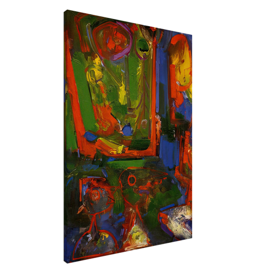 Hans Hofmann - Asklepois Canvas - 20x30 cm / 8x12 inches-canvas