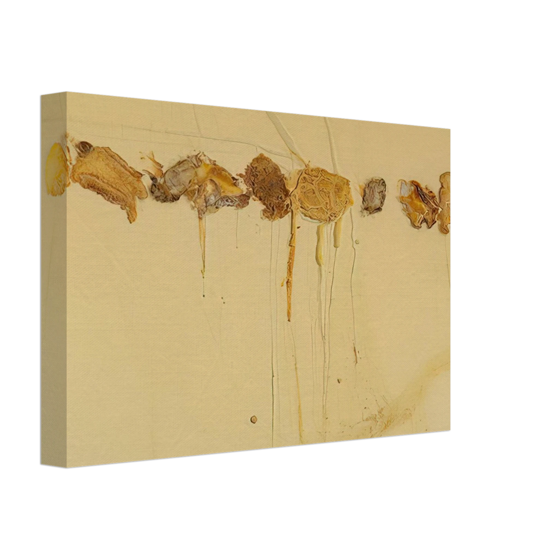 Dieter Roth - Cheese Race - 1970 Canvas - 40x60 cm / 16x24 inches-canvas