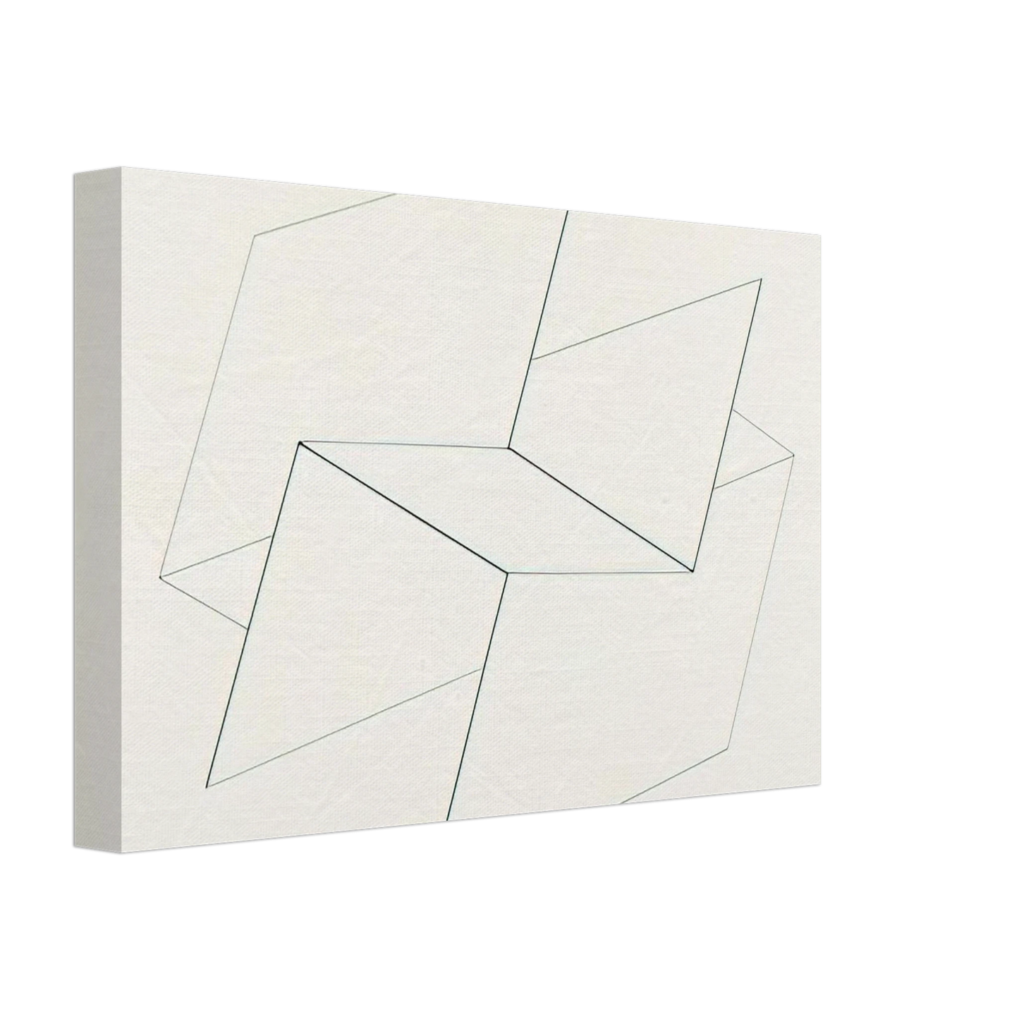 Josef Albers - STRUCTURAL CONSTELLATION VI 1960 Canvas - 40x60 cm / 16x24 inches-canvas