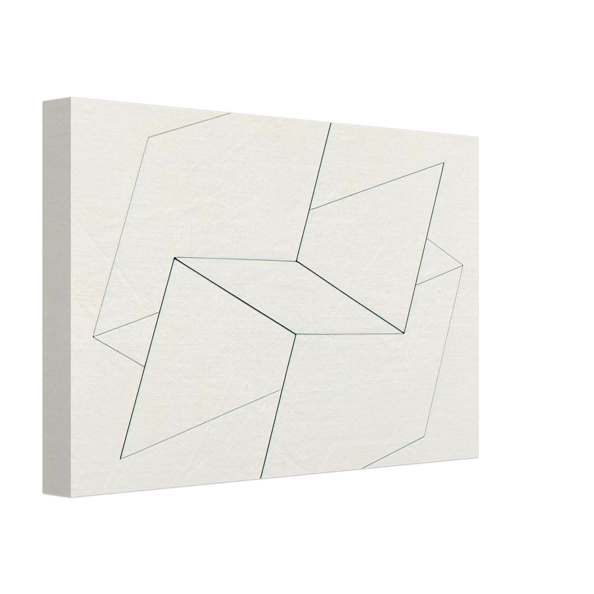 Josef Albers - STRUCTURAL CONSTELLATION VI 1960 Canvas - 40x60 cm / 16x24 inches-canvas