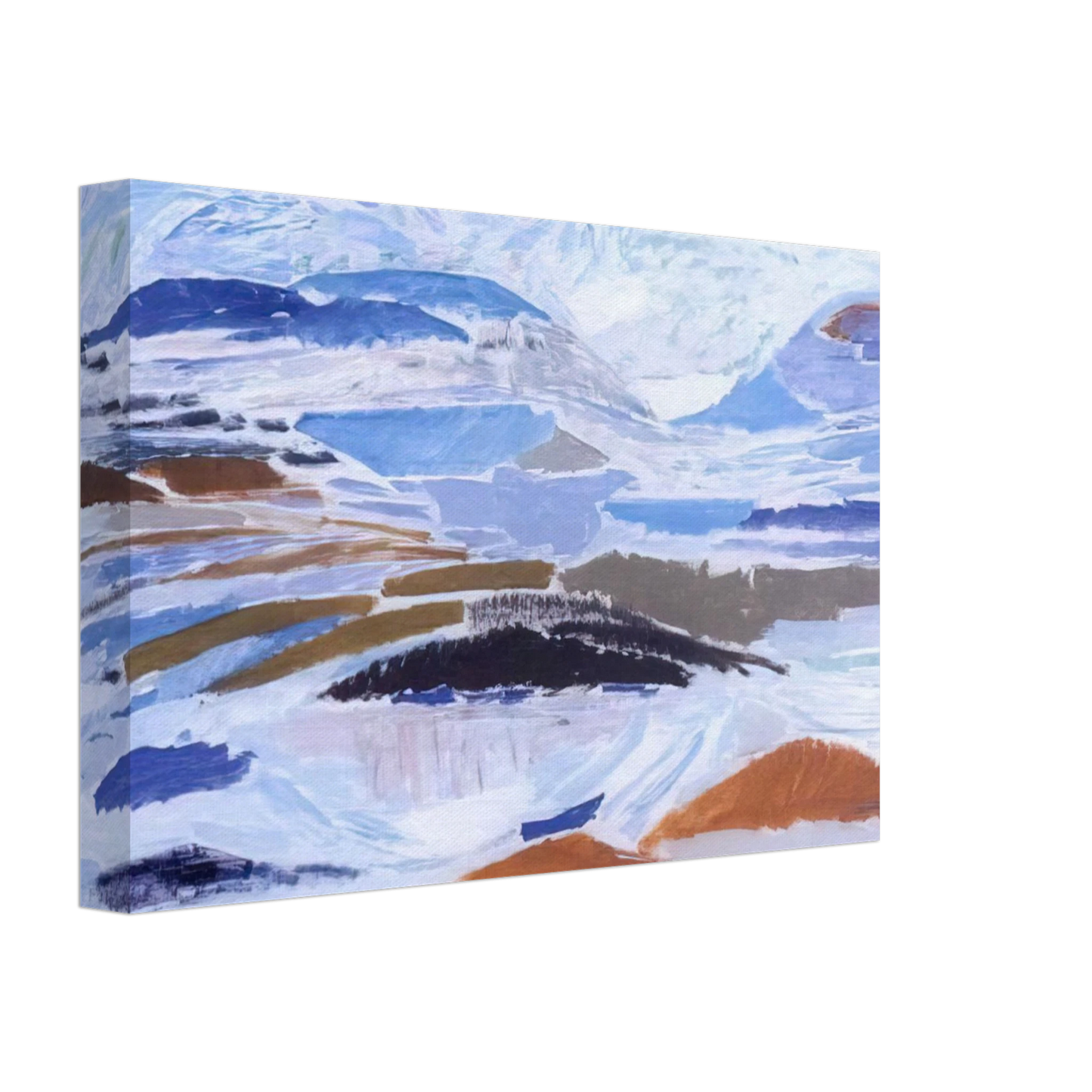 Tove Jansson - Vuoristoa - 1966 Canvas - 40x60 cm / 16x24 inches-canvas