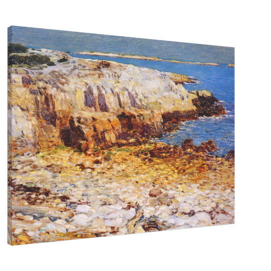 Childe Hassam - Northeast Headlands, New England Coast Canvas - 20x30 cm / 8x12 inches-canvas