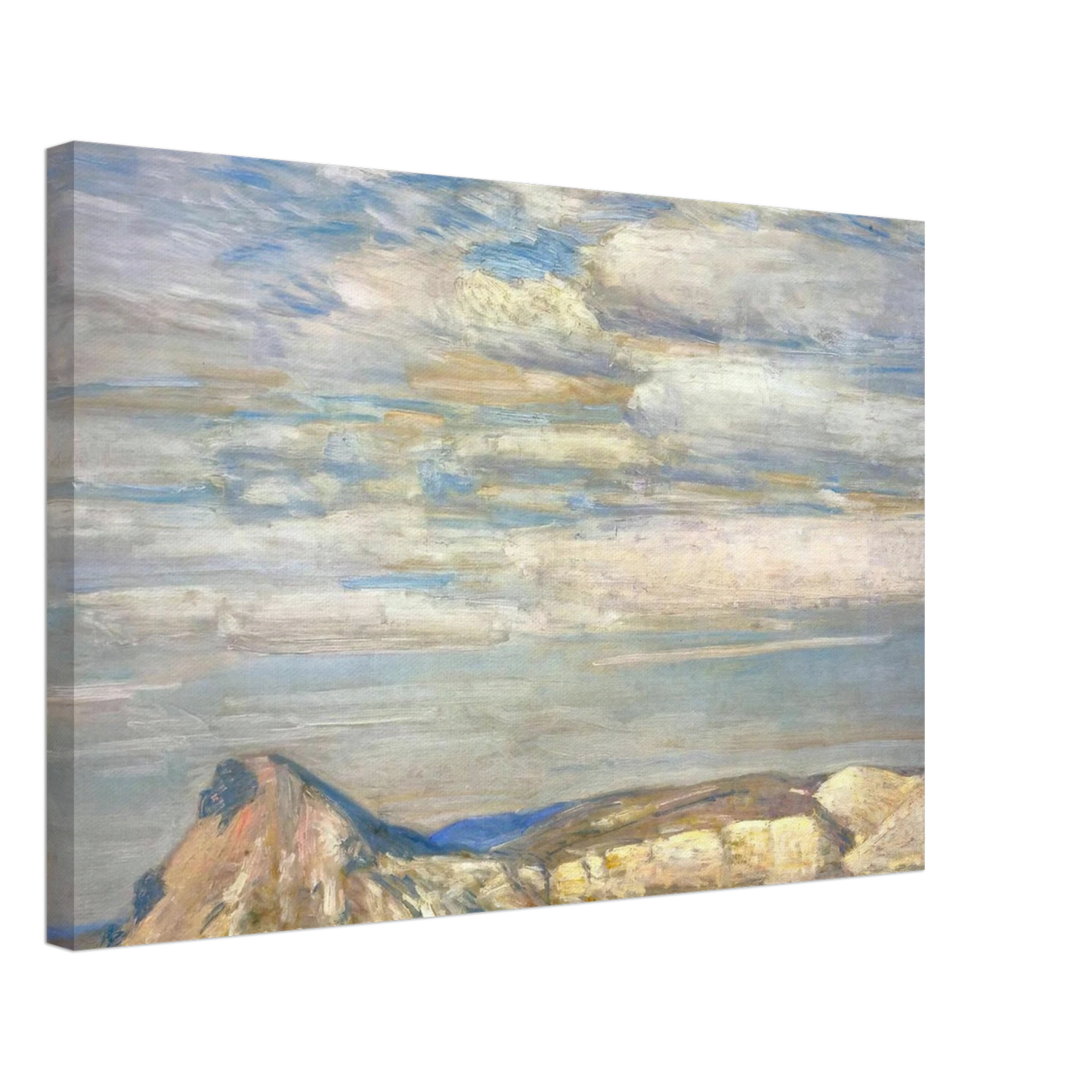 Childe Hassam - Harney Desert No. 20 Canvas - 40x60 cm / 16x24 inches-canvas