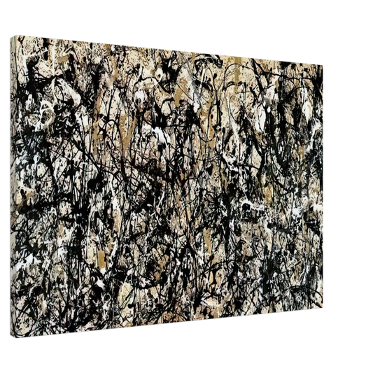 Jackson Pollock - NOT_DETECTED_185311 Canvas - 20x30 cm / 8x12 inches-canvas