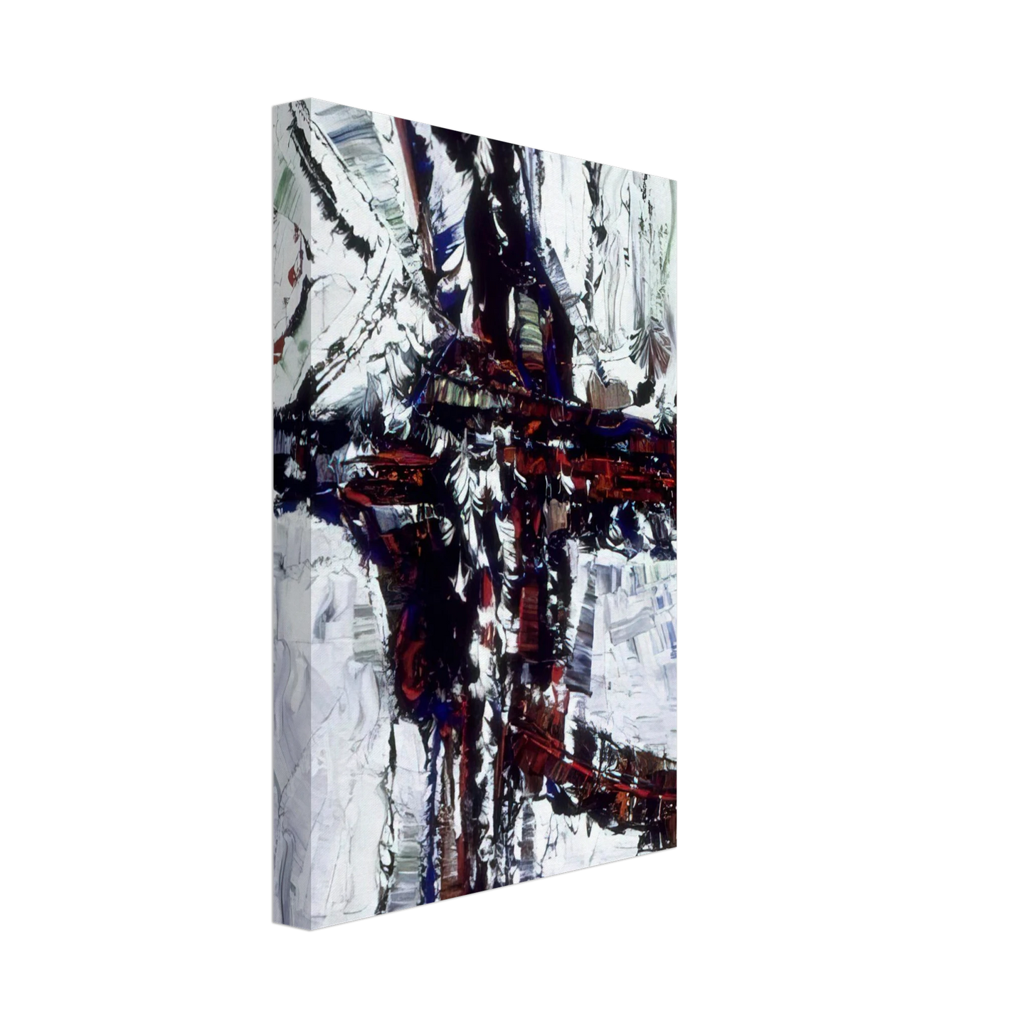 Jean-Paul Riopelle - Chemin d hiver Canvas - 40x60 cm / 16x24 inches-canvas