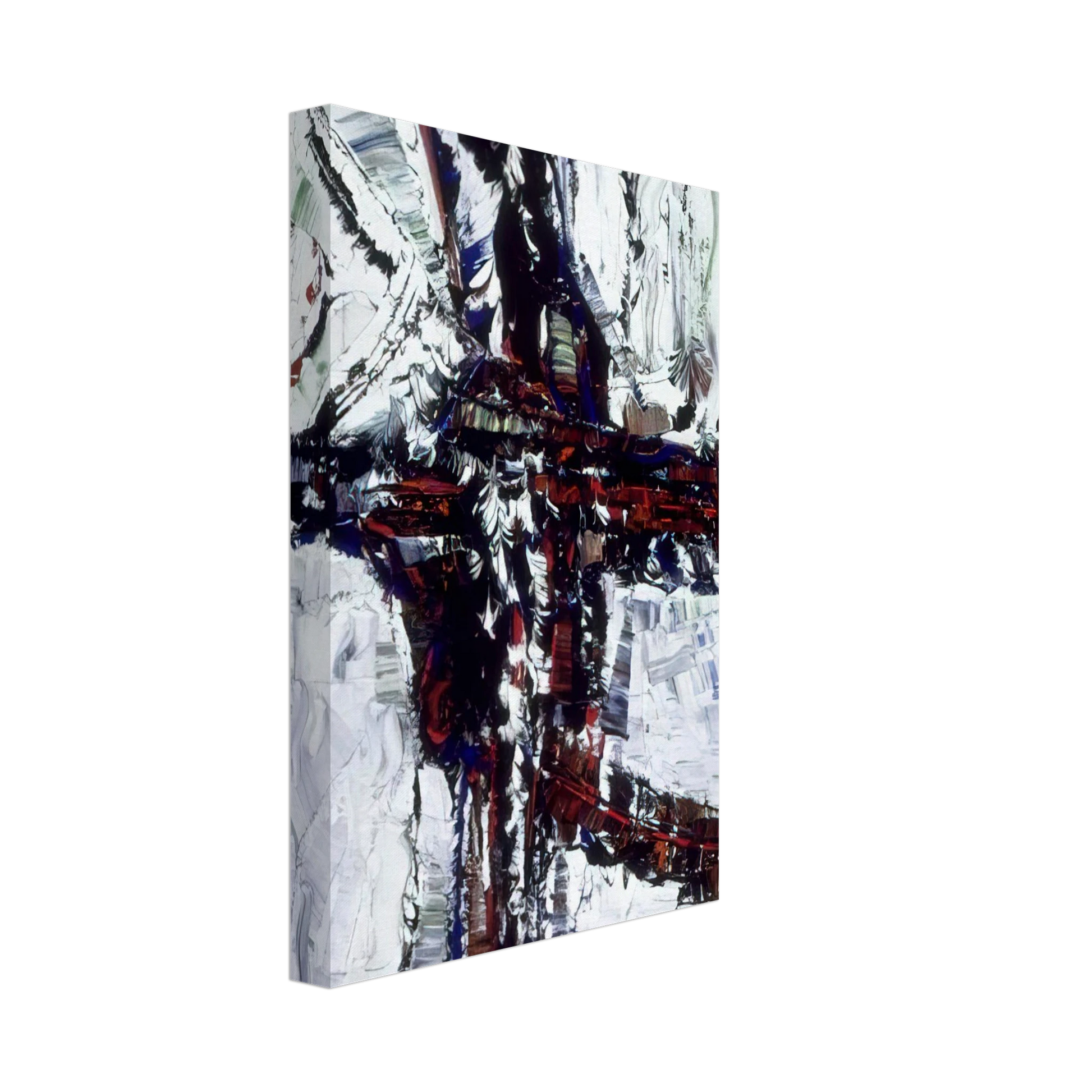 Jean-Paul Riopelle - Chemin d hiver Canvas - 40x60 cm / 16x24 inches-canvas