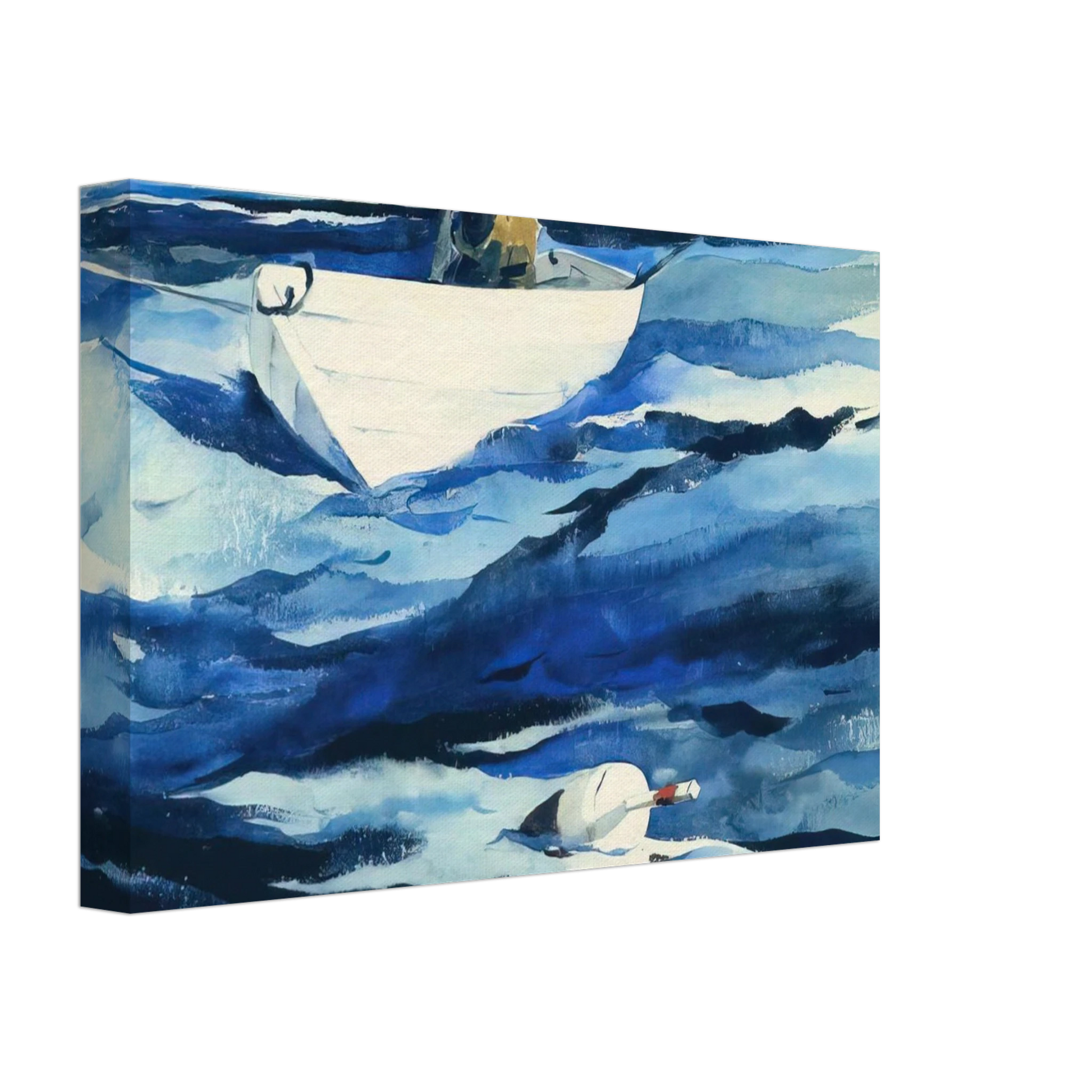 Andrew Wyeth - THE LOBSTERMAN Canvas - 40x60 cm / 16x24 inches-canvas