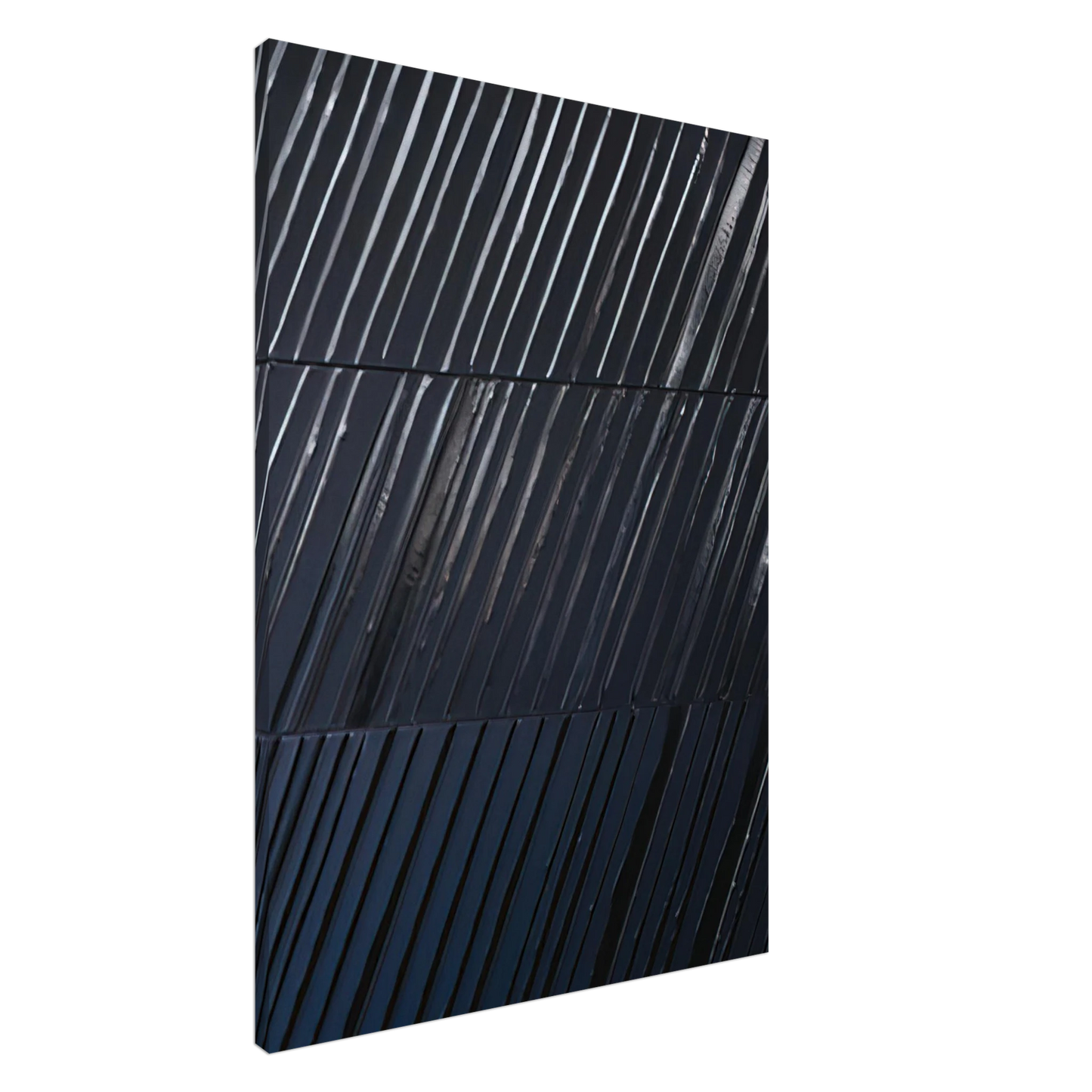 Pierre Soulages - Peinture 244 x 181 cm, 25 avril 2011 - 2011 Canvas - 20x30 cm / 8x12 inches-canvas