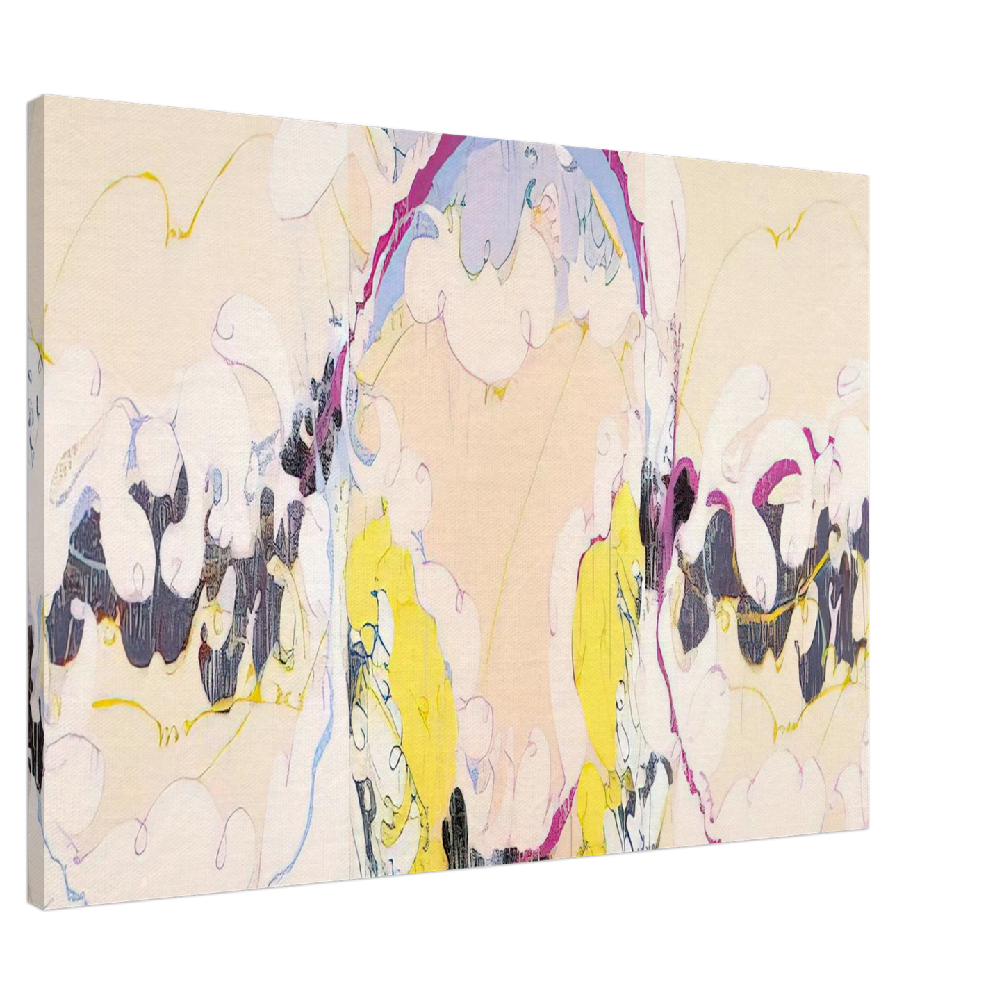 Norman Bluhm - Pygmalion - 1979 Canvas - 20x30 cm / 8x12 inches-canvas