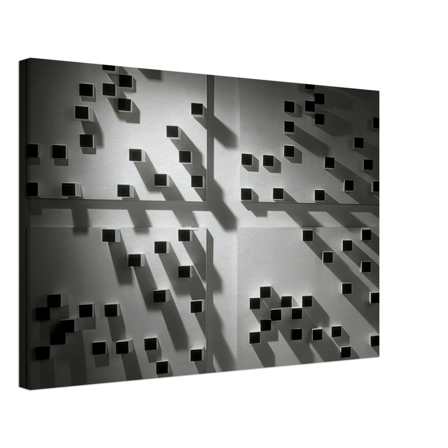 Lygia Pape - Livro dos Caminhos Book of Paths - 1976 Canvas - 40x60 cm / 16x24 inches-canvas