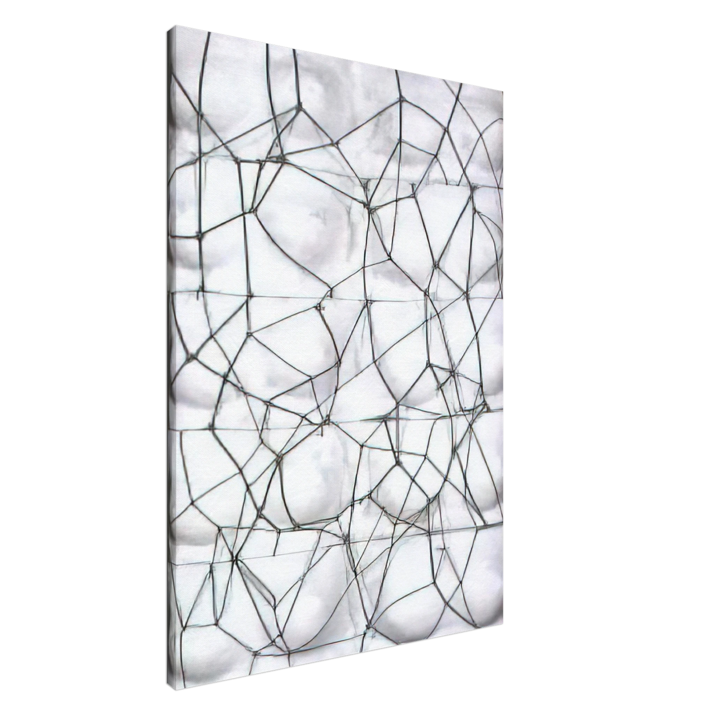 Joao Vieira - Viuva de Man Ray, Negra - 1981 Canvas - 20x30 cm / 8x12 inches-canvas