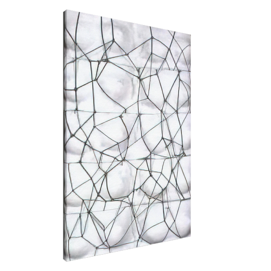 Joao Vieira - Viuva de Man Ray, Negra - 1981 Canvas - 20x30 cm / 8x12 inches-canvas