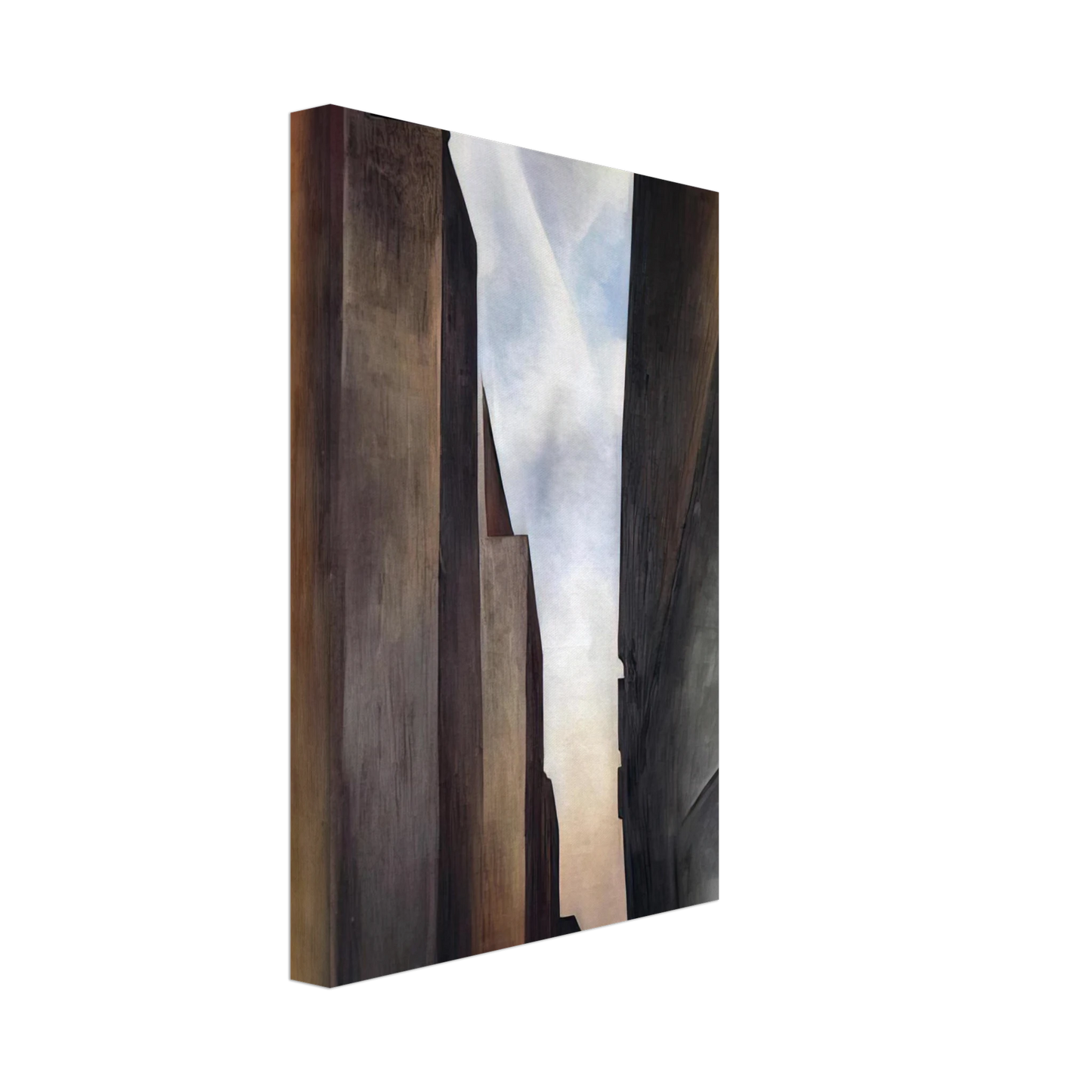 Georgia O'Keeffe - Street of New York II Canvas - 70x100 cm / 28x40 inches-canvas