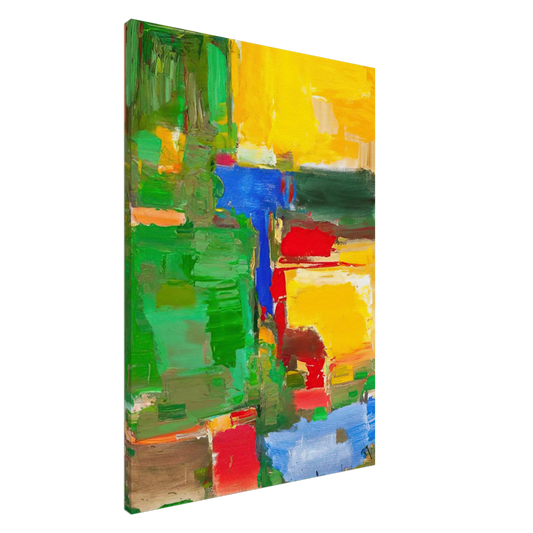 Hans Hofmann - Dew and Dusk Canvas - 20x30 cm / 8x12 inches-canvas