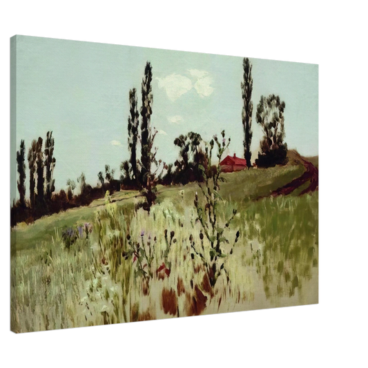 Arkhyp Kuindzhi - Poplar trees Canvas - 20x30 cm / 8x12 inches-canvas