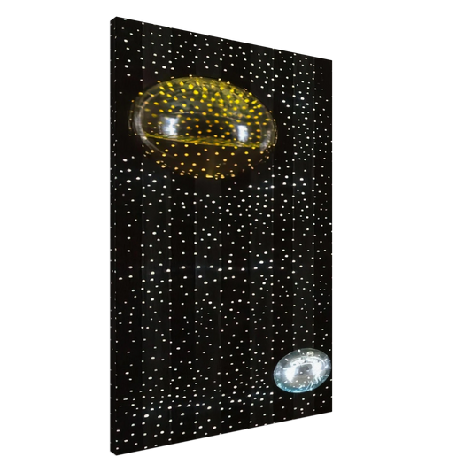 Gyula Kosice - Hydrolight - 1975 Canvas - 20x30 cm / 8x12 inches-canvas