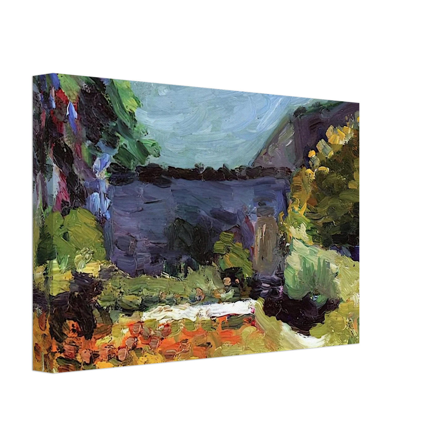Henri Matisse - LANDSCAPE 1898 Canvas - 40x60 cm / 16x24 inches-canvas