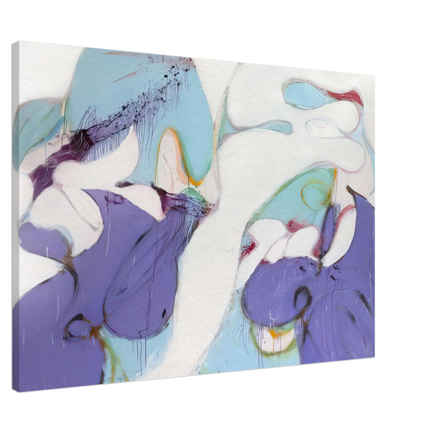 Norman Bluhm - Claudia - 1975 Canvas - 20x30 cm / 8x12 inches-canvas