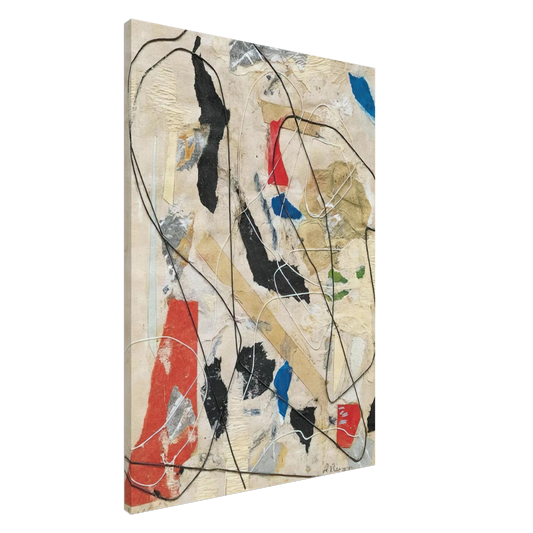 Anne Ryan - Number 236 - Abstract Expressionism Canvas - 20x30 cm / 8x12 inches-canvas