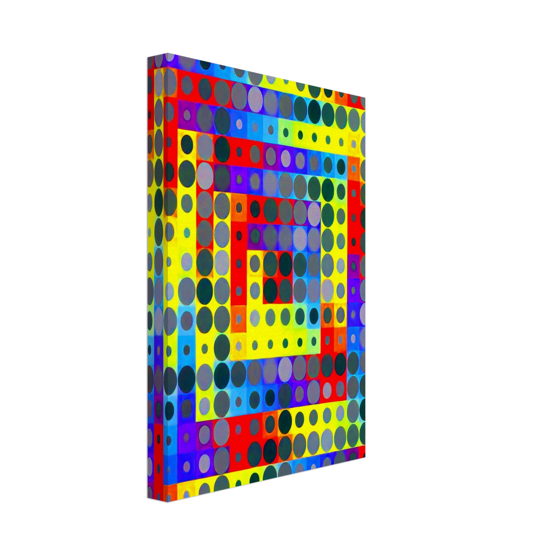 Victor Vasarely - Orion Gris - 1969 Canvas - 70x100 cm / 28x40 inches-canvas