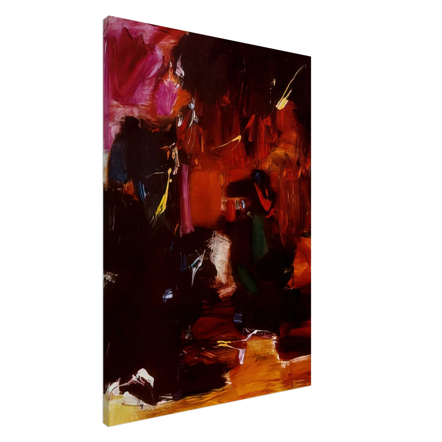 Hans Hofmann - Summer Night s Bliss Canvas - 20x30 cm / 8x12 inches-canvas