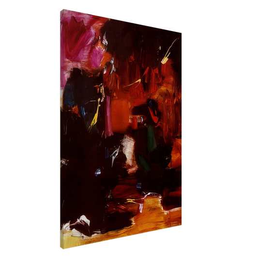 Hans Hofmann - Summer Night s Bliss Canvas - 20x30 cm / 8x12 inches-canvas