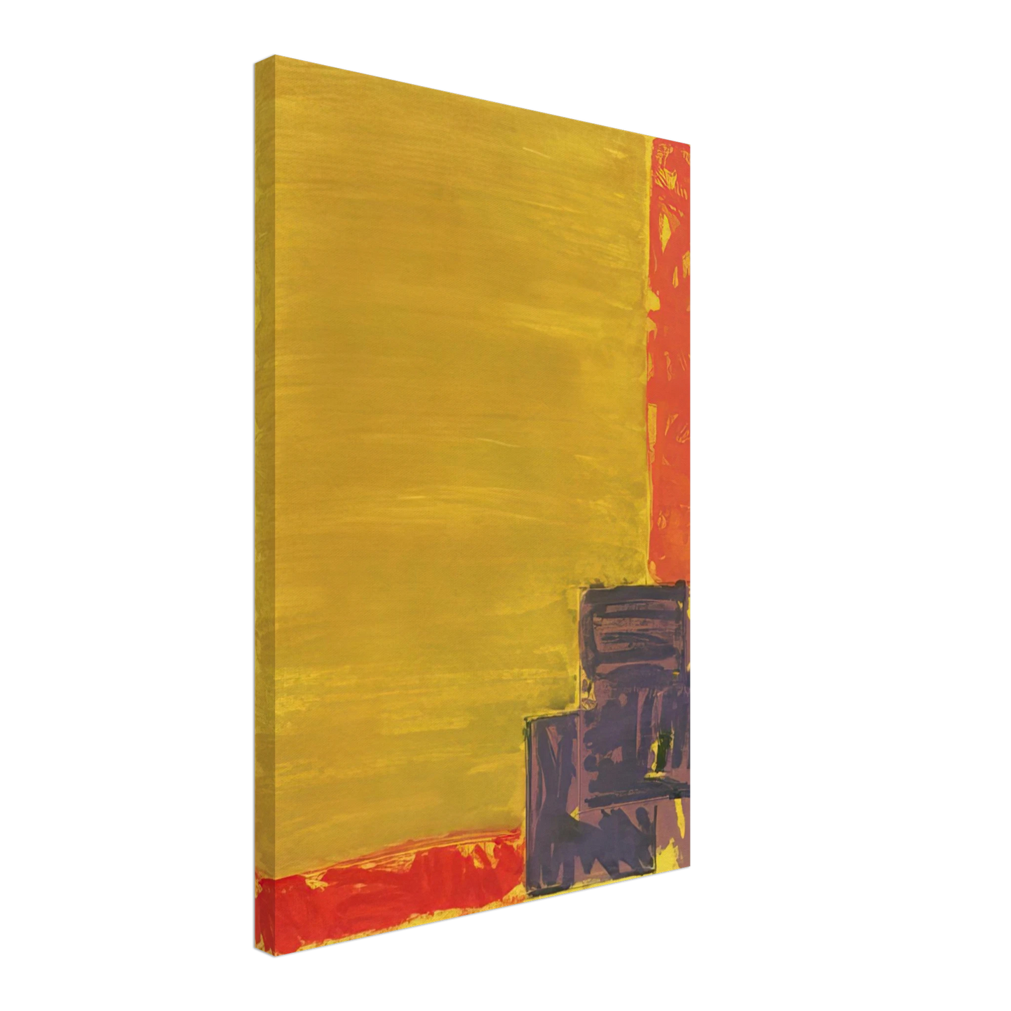 John Hoyland - View - 1979 Canvas - 40x60 cm / 16x24 inches-canvas