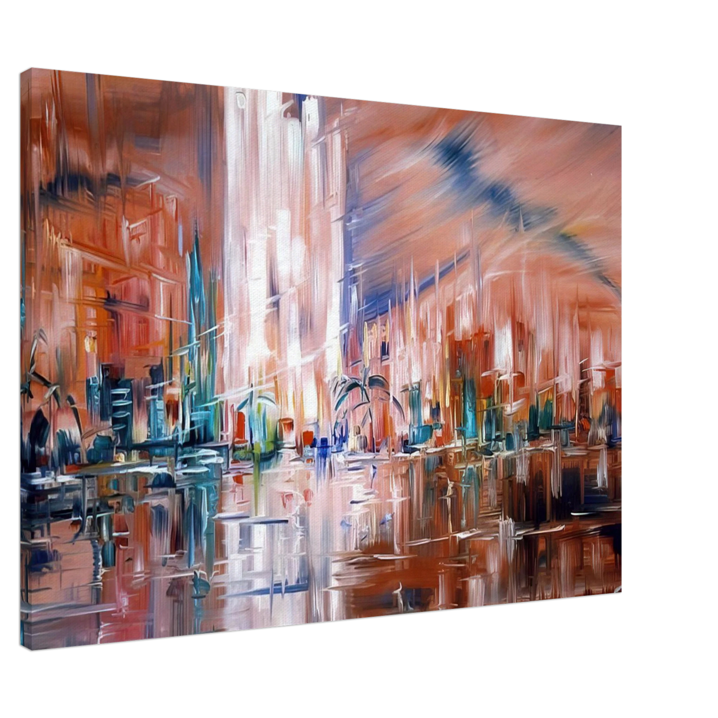 Konrad Zuse - Untitled - 1978 Canvas - 20x30 cm / 8x12 inches-canvas