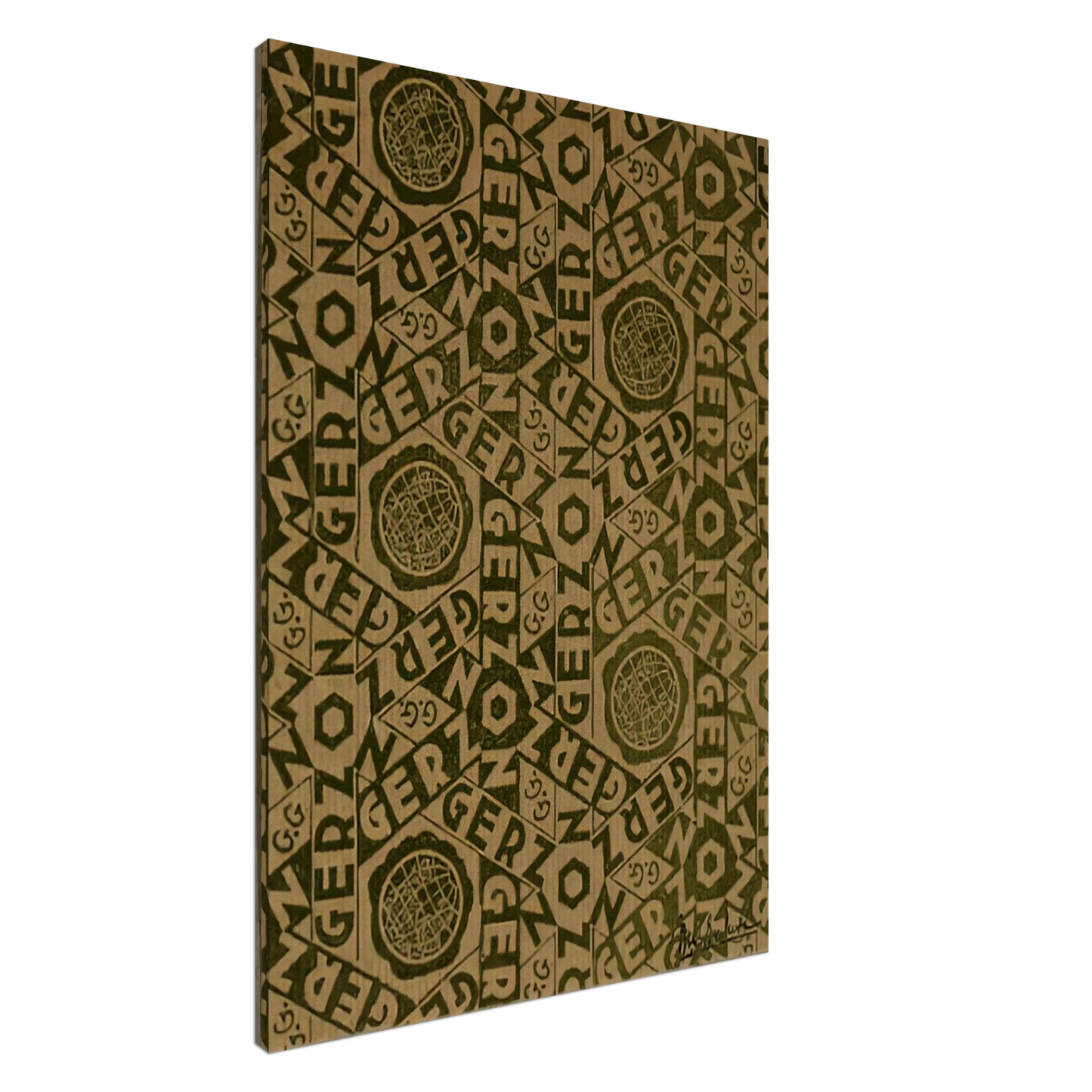 MC Escher - ESCHER (19) Canvas - 20x30 cm / 8x12 inches-canvas