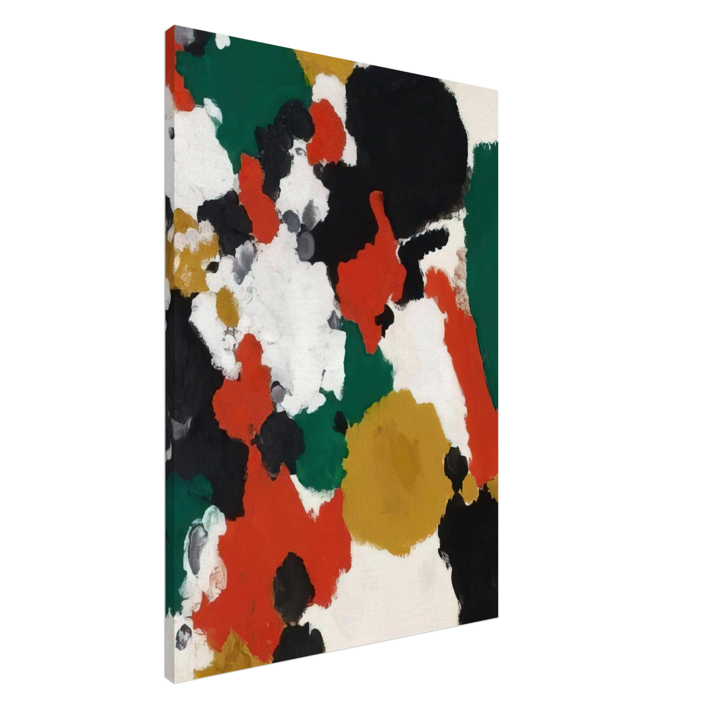Ernst Wilhelm Nay - Jota - 1959 Canvas - 20x30 cm / 8x12 inches-canvas