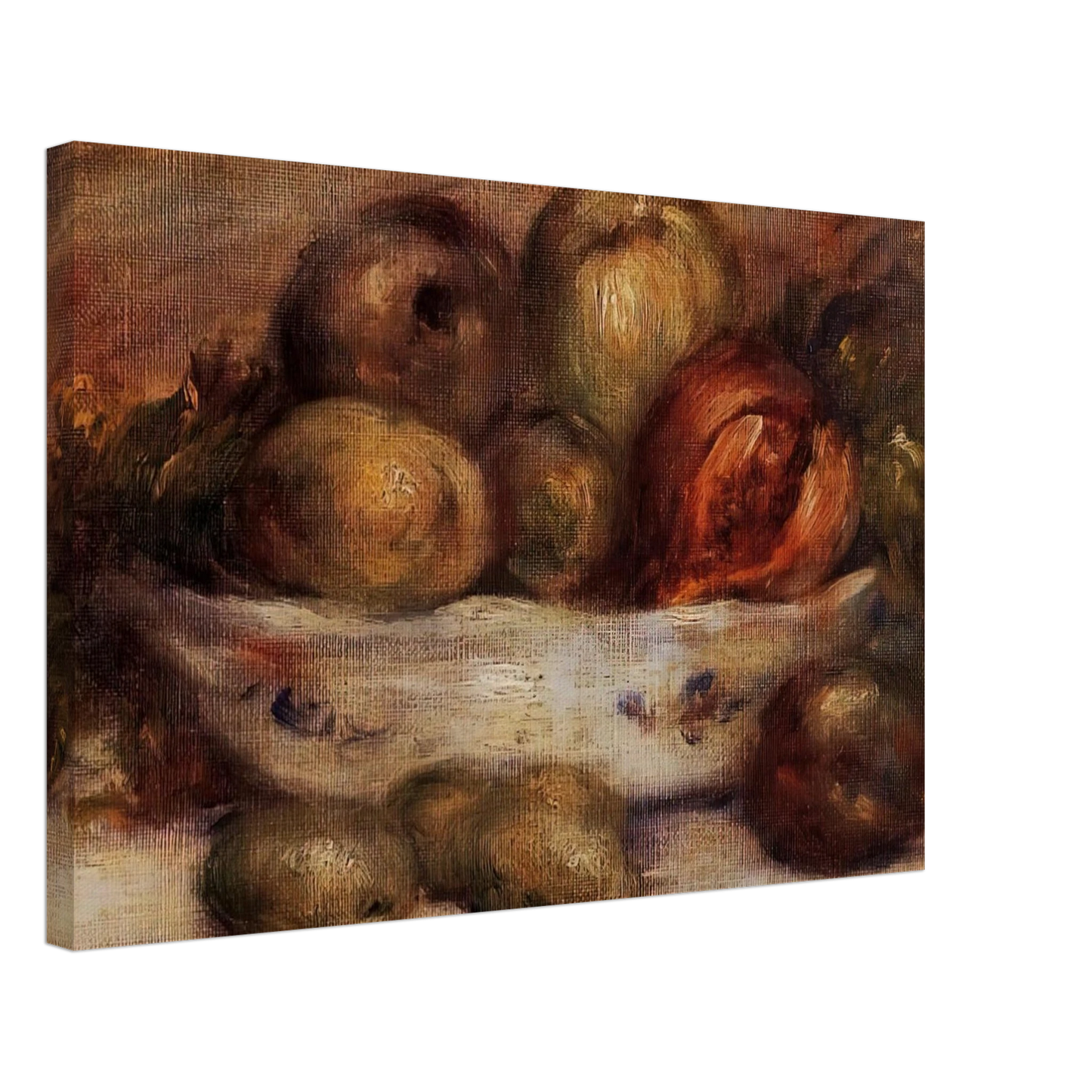 Pierre-Auguste Renoir - Still Life with Fruit Canvas - 40x60 cm / 16x24 inches-canvas