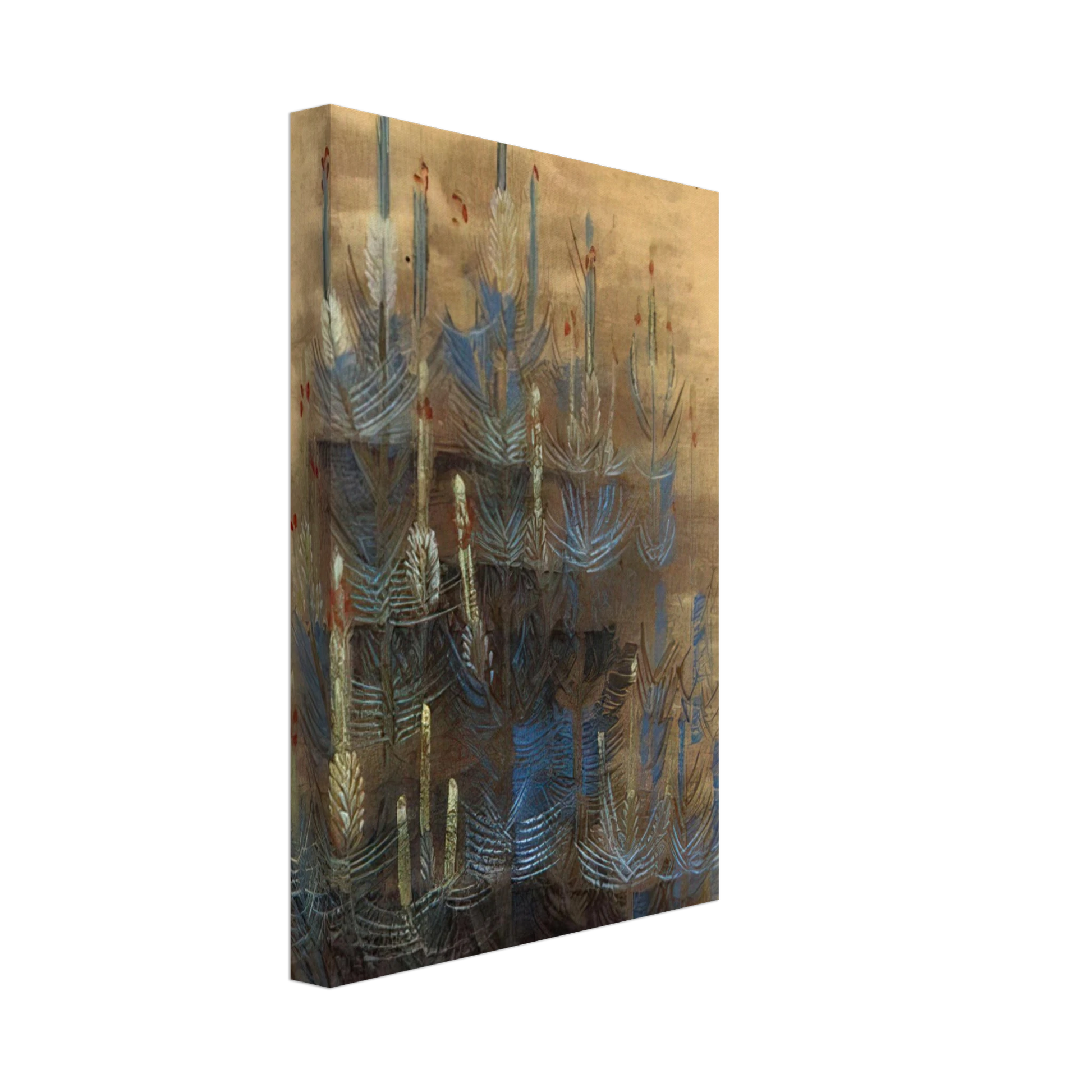 Morris Graves - Young forest pine in bloom - 1947 Canvas - 70x100 cm / 28x40 inches-canvas