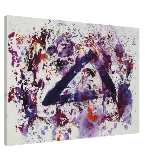 Sam Francis - Untitled  SF220S  Canvas - 20x30 cm / 8x12 inches-canvas