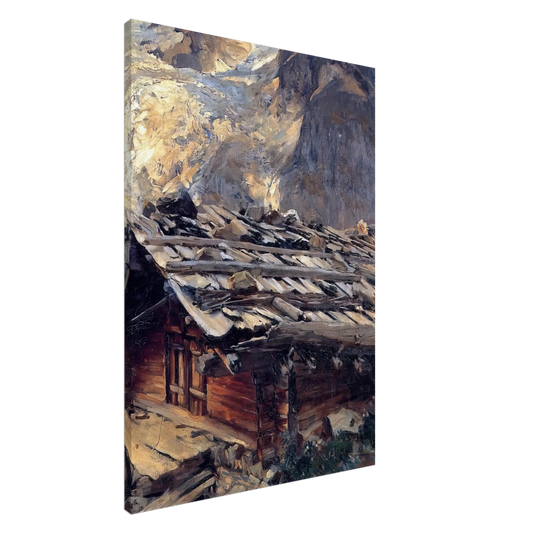 John Singer Sargent - Brenva Glacier Canvas - 20x30 cm / 8x12 inches-canvas