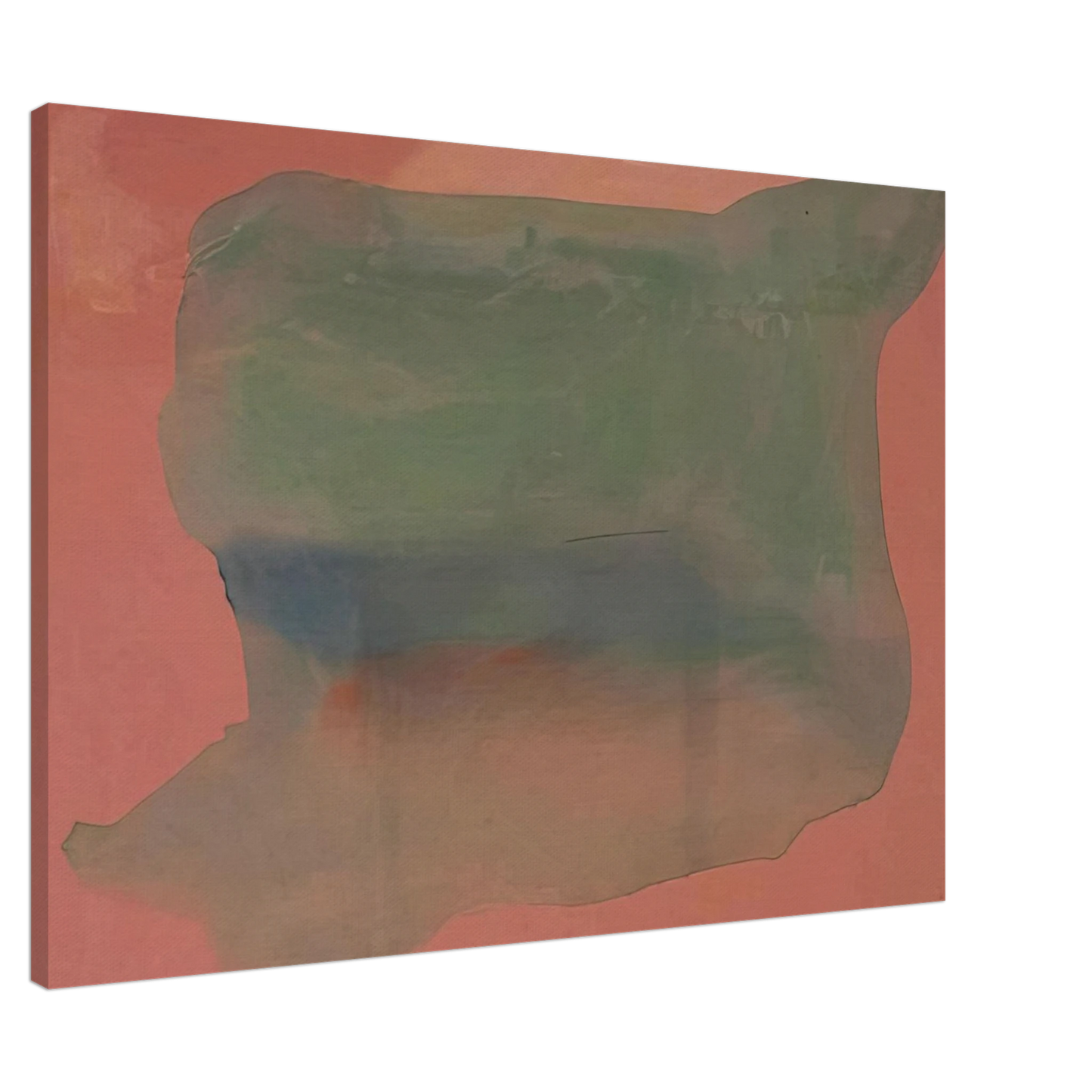 Helen Frankenthaler - Yearning - 1973 Canvas - 20x30 cm / 8x12 inches-canvas