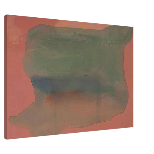 Helen Frankenthaler - Yearning - 1973 Canvas - 20x30 cm / 8x12 inches-canvas