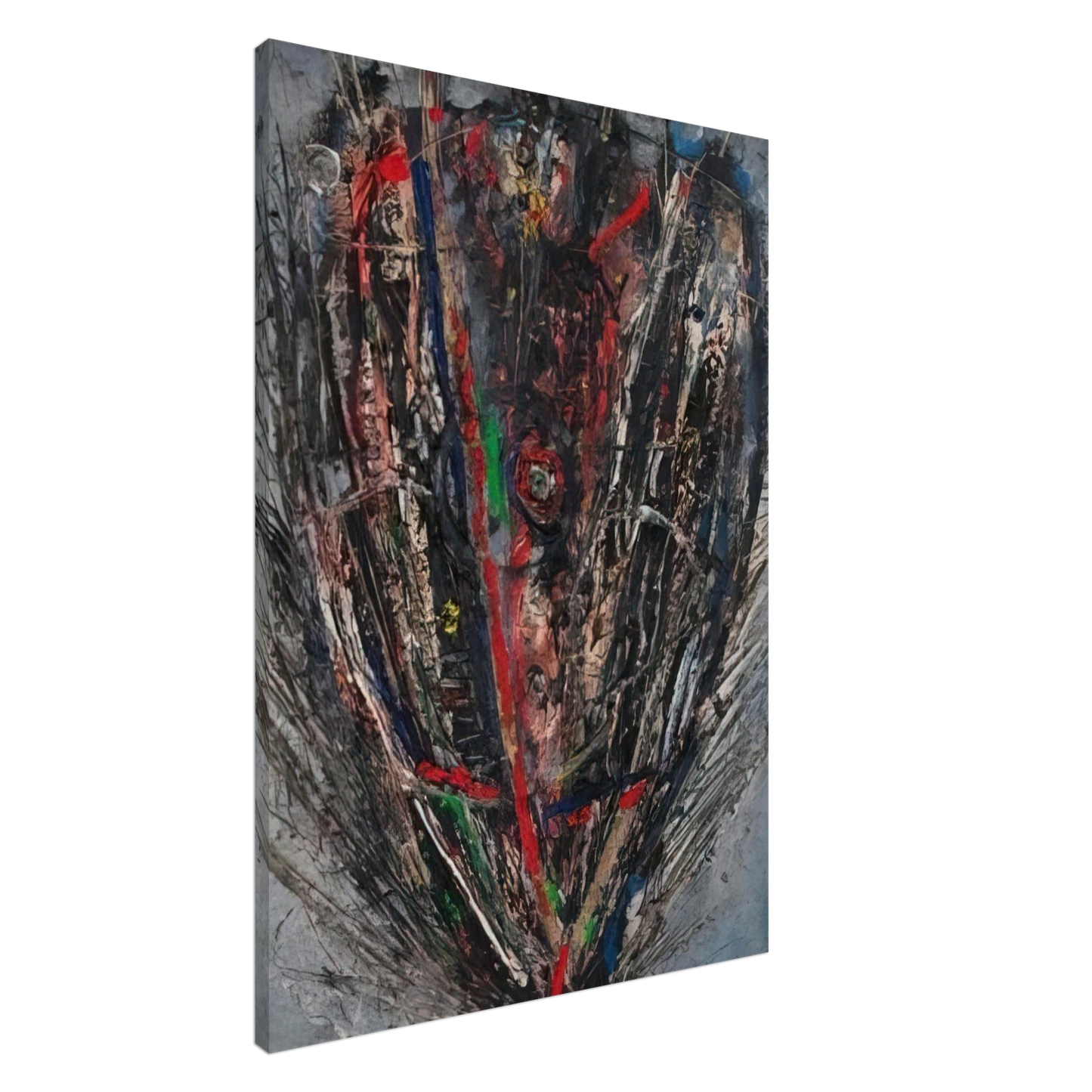 Wols - La flamme - 1947 Canvas - 20x30 cm / 8x12 inches-canvas