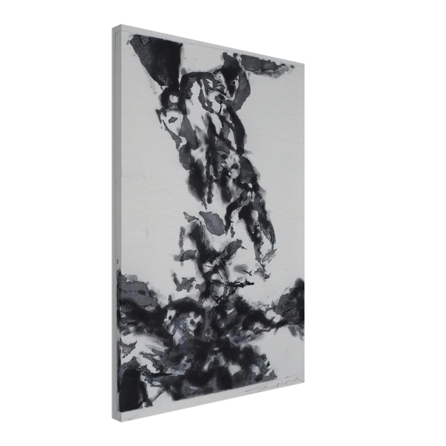 Zao Wou-Ki - THE PROPHET 1992 Canvas - 70x100 cm / 28x40 inches-canvas