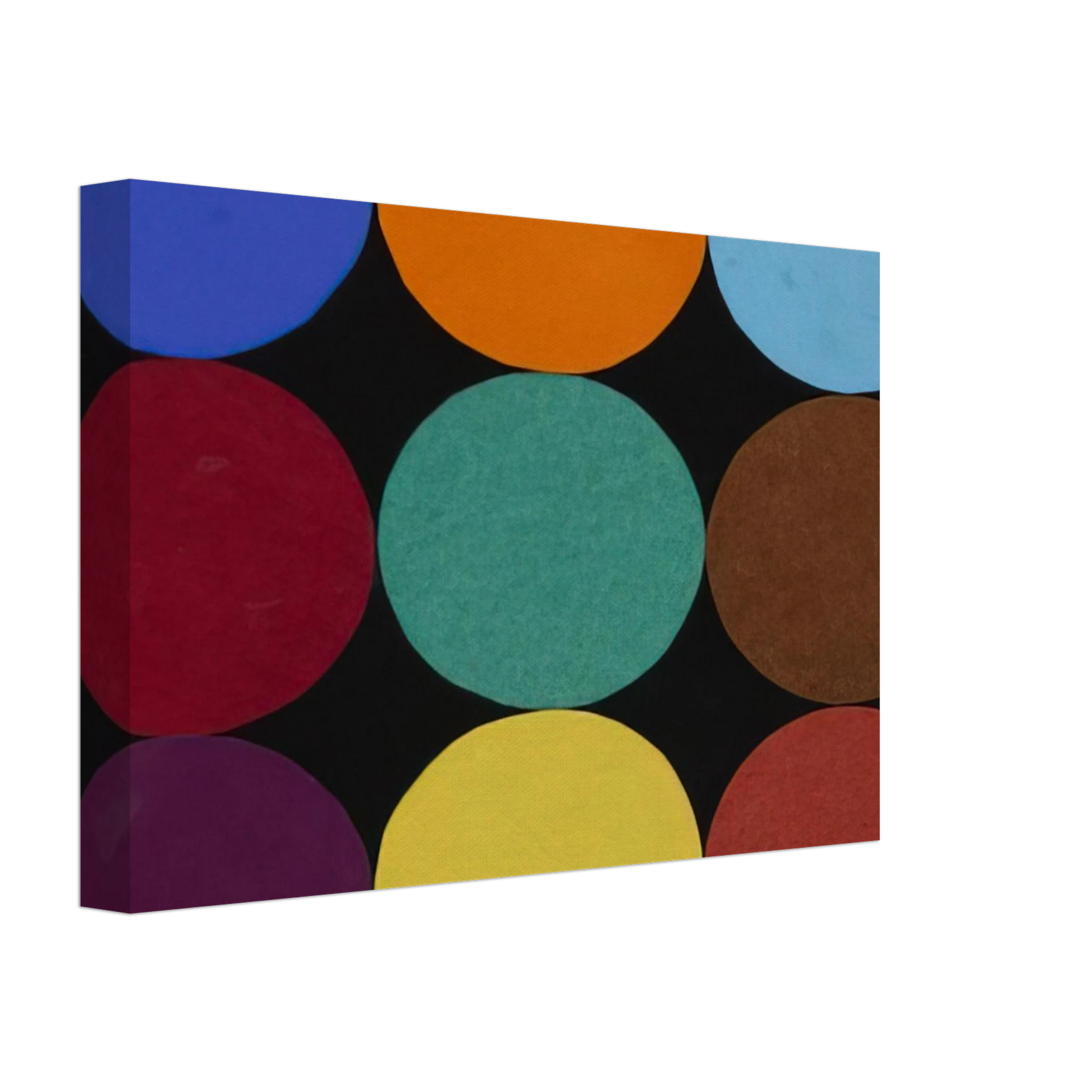 Ellsworth Kelly - Nine Colors Canvas - 70x100 cm / 28x40 inches-canvas