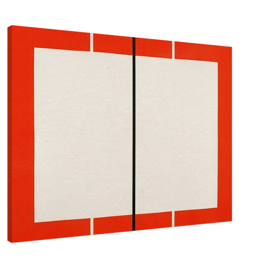Donald Judd - Untitled S. # 199 - 1990 Canvas - 20x30 cm / 8x12 inches-canvas