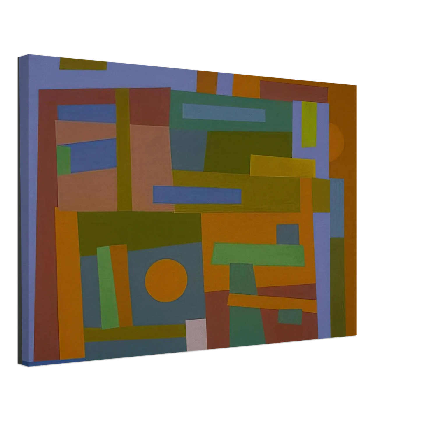 Ad Reinhardt - Number 30 - 1938 Canvas - 70x100 cm / 28x40 inches-canvas