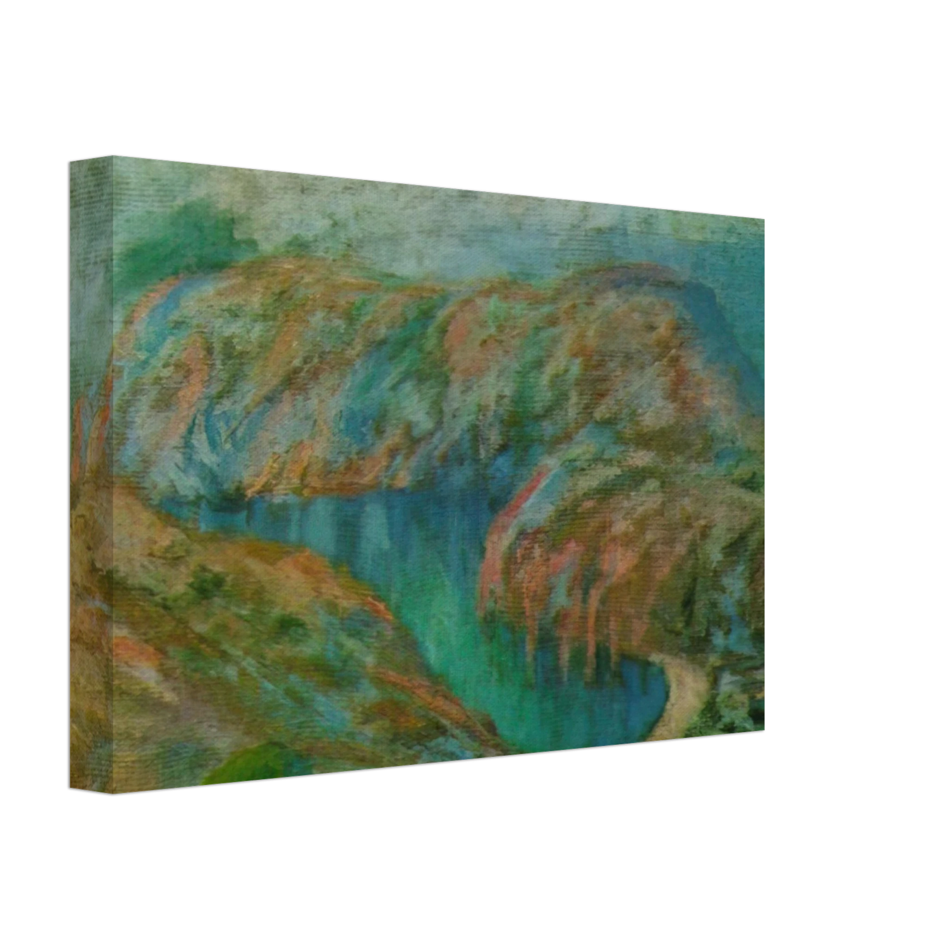 Salvador Dali - CALANQUE JONCULS CADAQUES Canvas - 40x60 cm / 16x24 inches-canvas