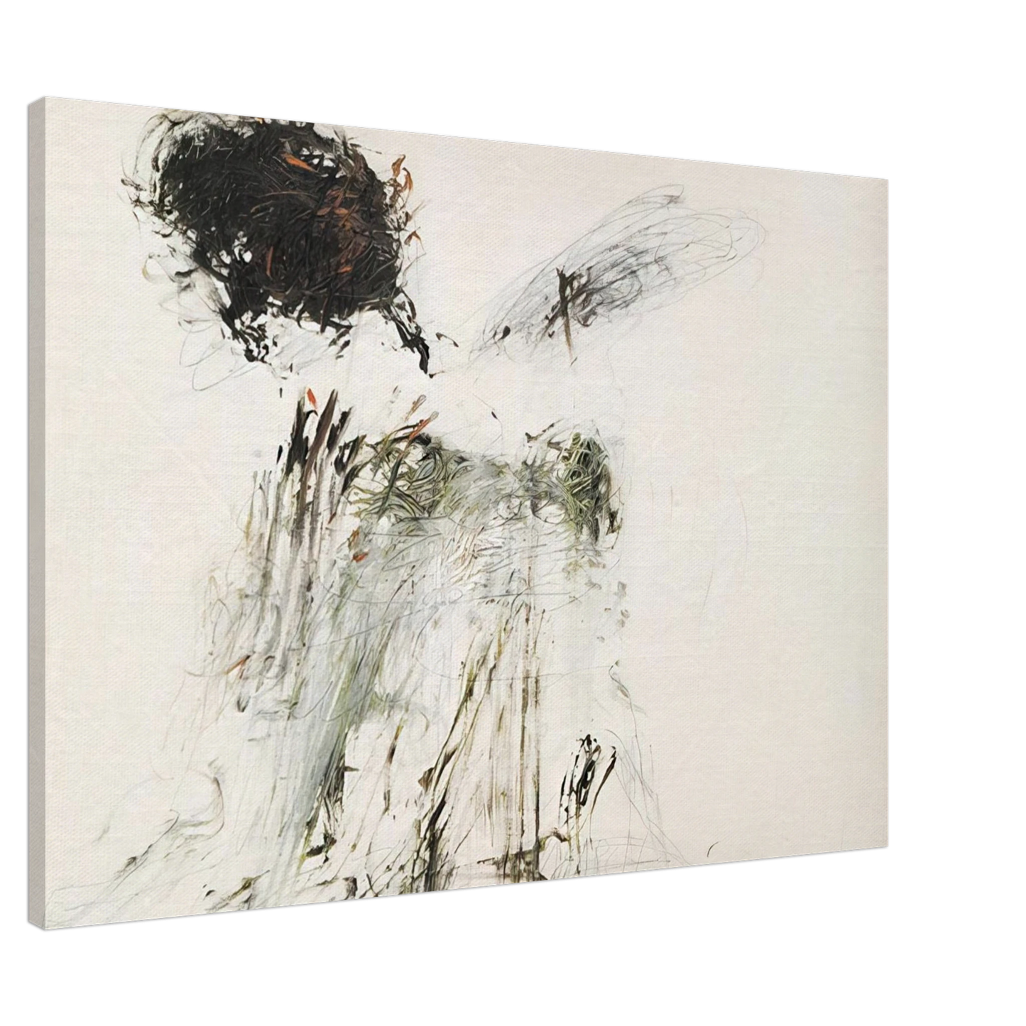 Cy Twombly - Ides of March Canvas - 20x30 cm / 8x12 inches-canvas