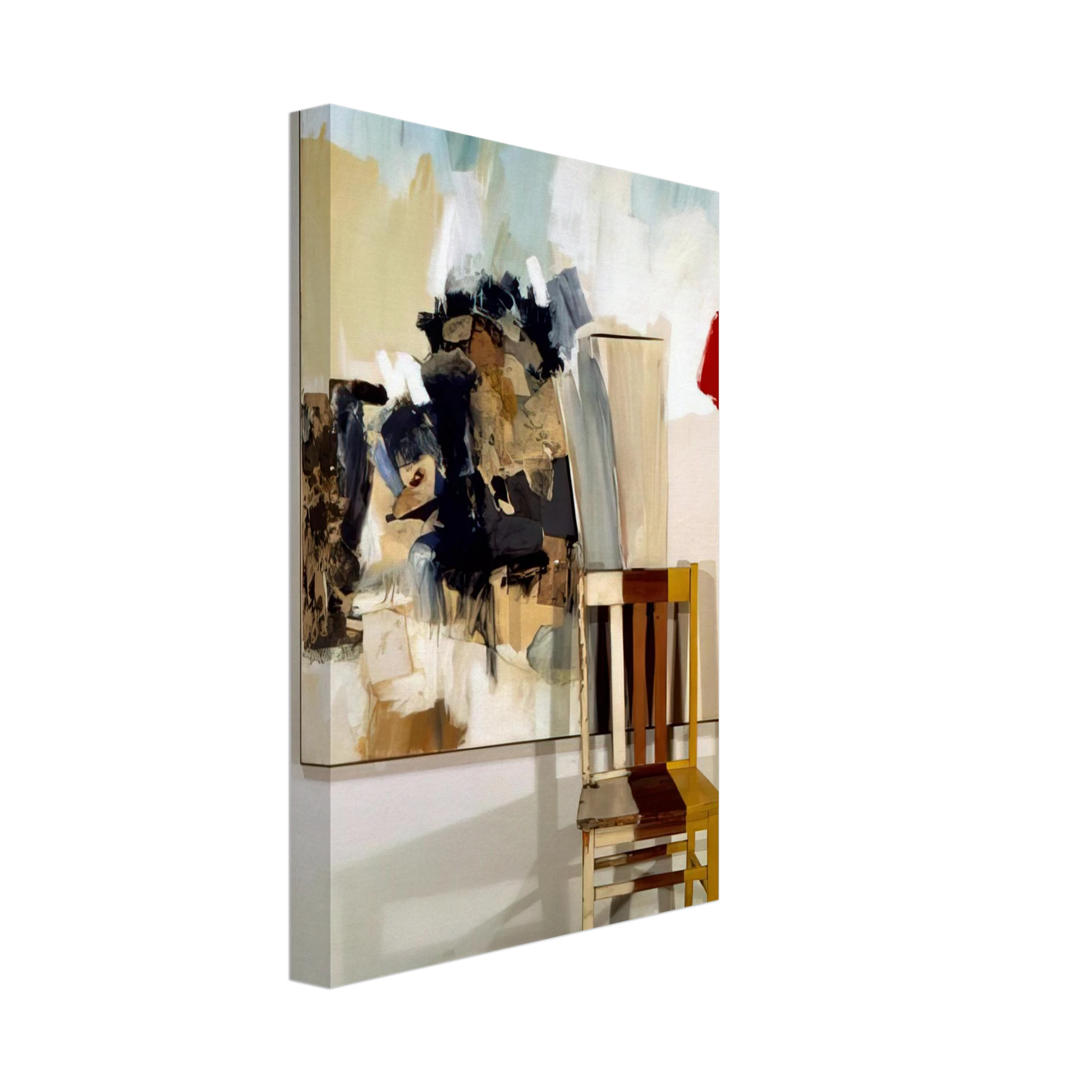 Robert Rauschenberg - PILGRIM 1960 1 Canvas - 40x60 cm / 16x24 inches-canvas