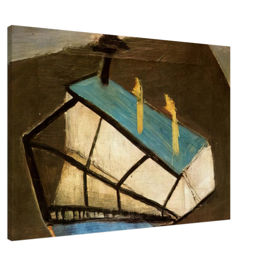 Maria Helena Vieira da Silva - Cedar - 1932 Canvas - 20x30 cm / 8x12 inches-canvas