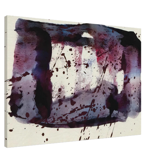 Sam Francis - Untitled  SF76-176  Canvas - 20x30 cm / 8x12 inches-canvas