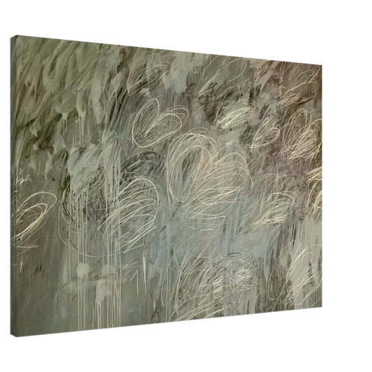 Cy Twombly - III Notes from Salalah,  Note II  Canvas - 20x30 cm / 8x12 inches-canvas