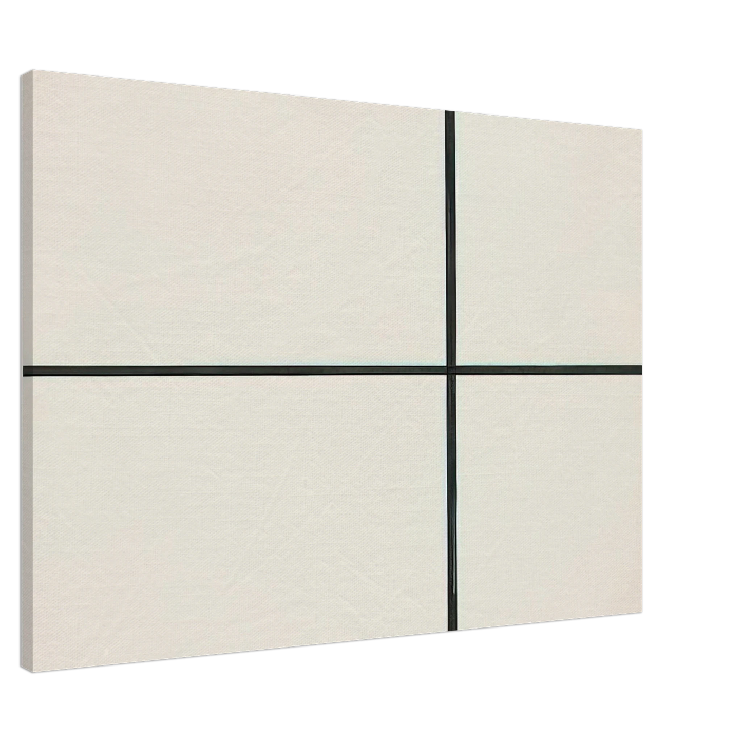 Ellsworth Kelly - Horizontal and Vertical Lines Canvas - 20x30 cm / 8x12 inches-canvas