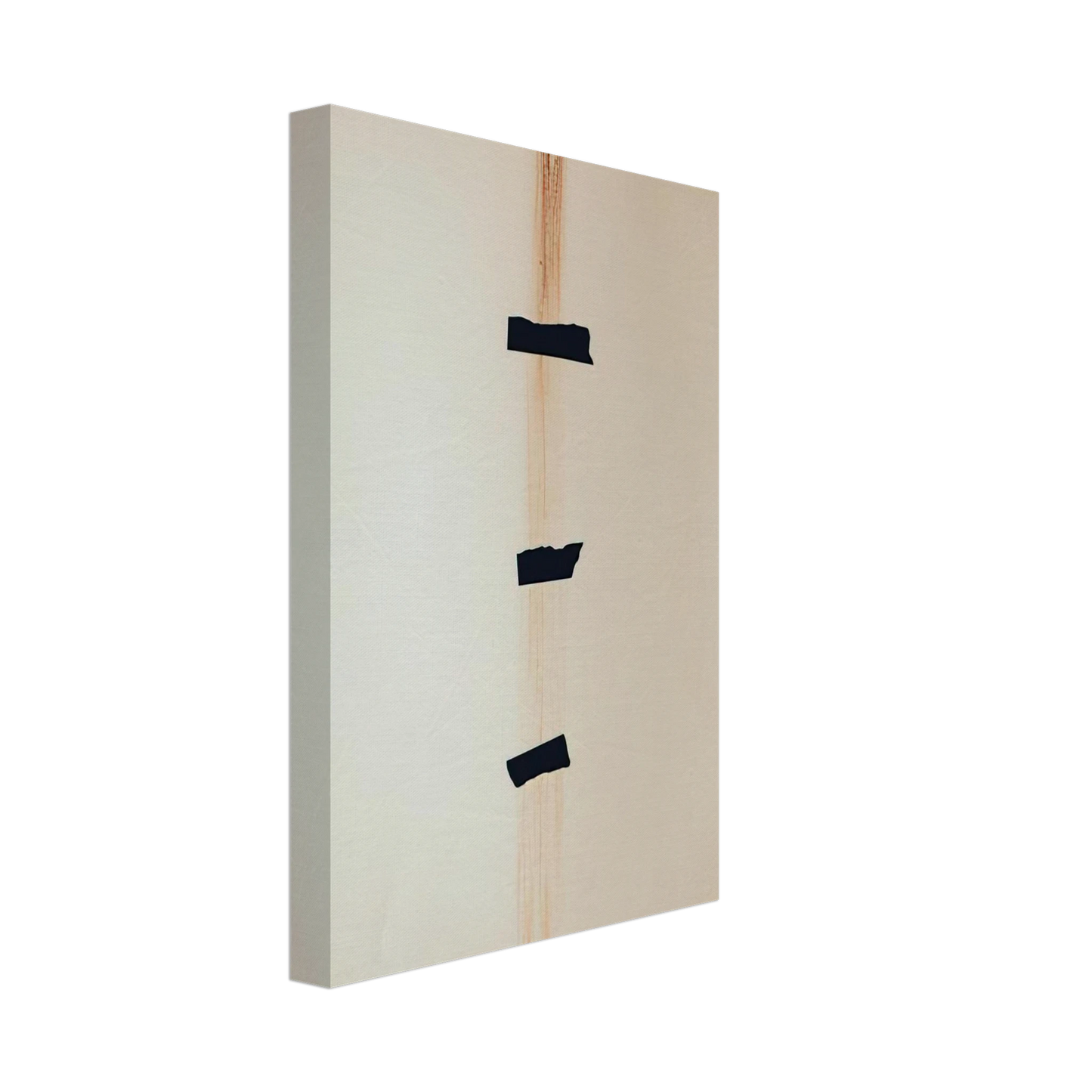 Antoni Tapies - LES TROIS NOIRS 1976 Canvas - 40x60 cm / 16x24 inches-canvas