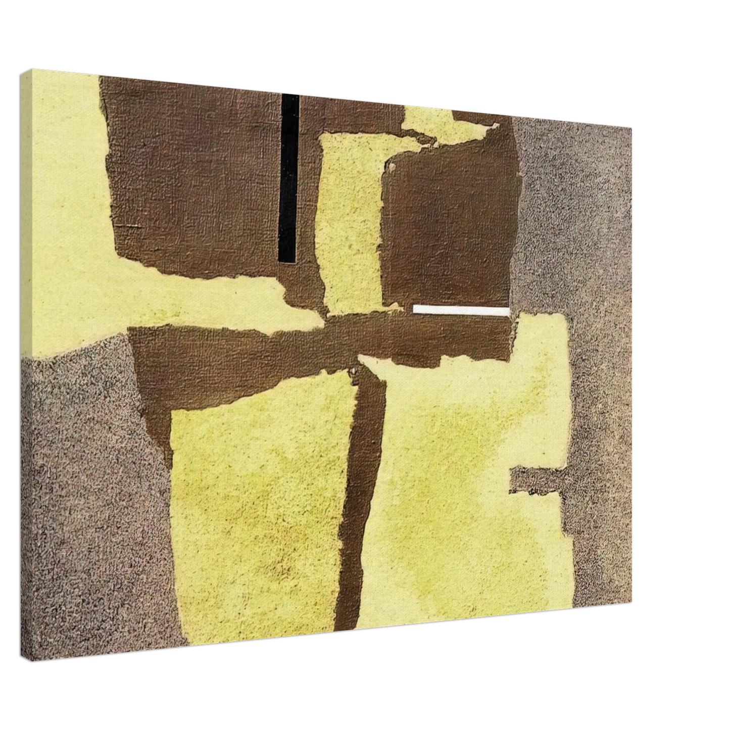 Enrico Prampolini - APPARIZIONE COSMICA II 1955 Canvas - 20x30 cm / 8x12 inches-canvas